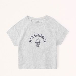 Abercrombie baby tee XS